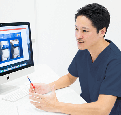 徹底したカウンセリング