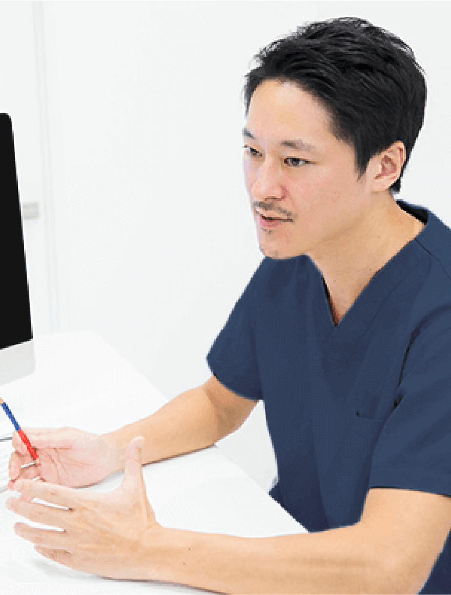 1人の医師がカウンセリング・手術を担当徹底したカウンセリング